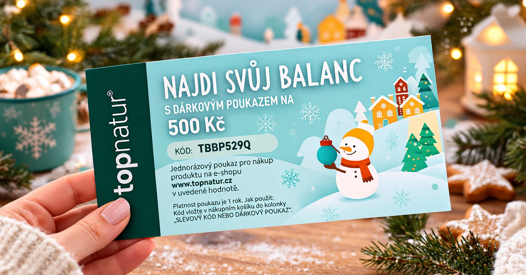 Darčekový poukaz Topnatur